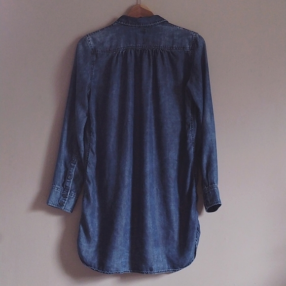 True Religion Long Sleeve Relaxed Utility Dress Size Small - Picture 5 of 9